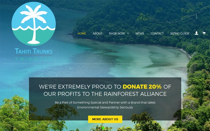 Tahiti Trunks Swimwear