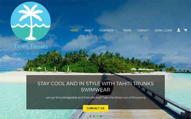 Tahiti Trunks Swimwear