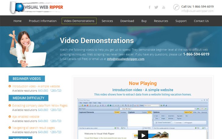 Visual Web Ripper
