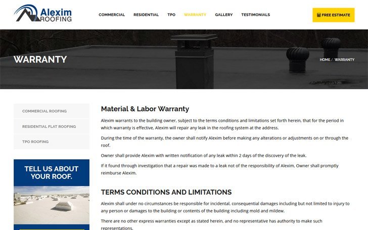 Alexim Roofing