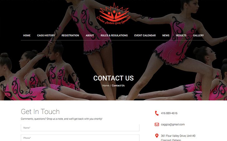 Canadian Aesthetic Group Gymnastics
