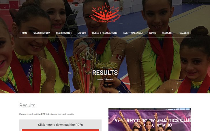 Canadian Aesthetic Group Gymnastics